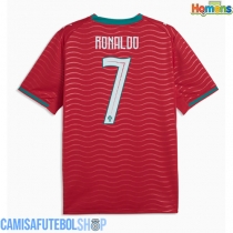 Camisa de time de futebol Portugal Cristiano Ronaldo #7 Replicas 1º Equipamento Mundo 2026 Manga Curta